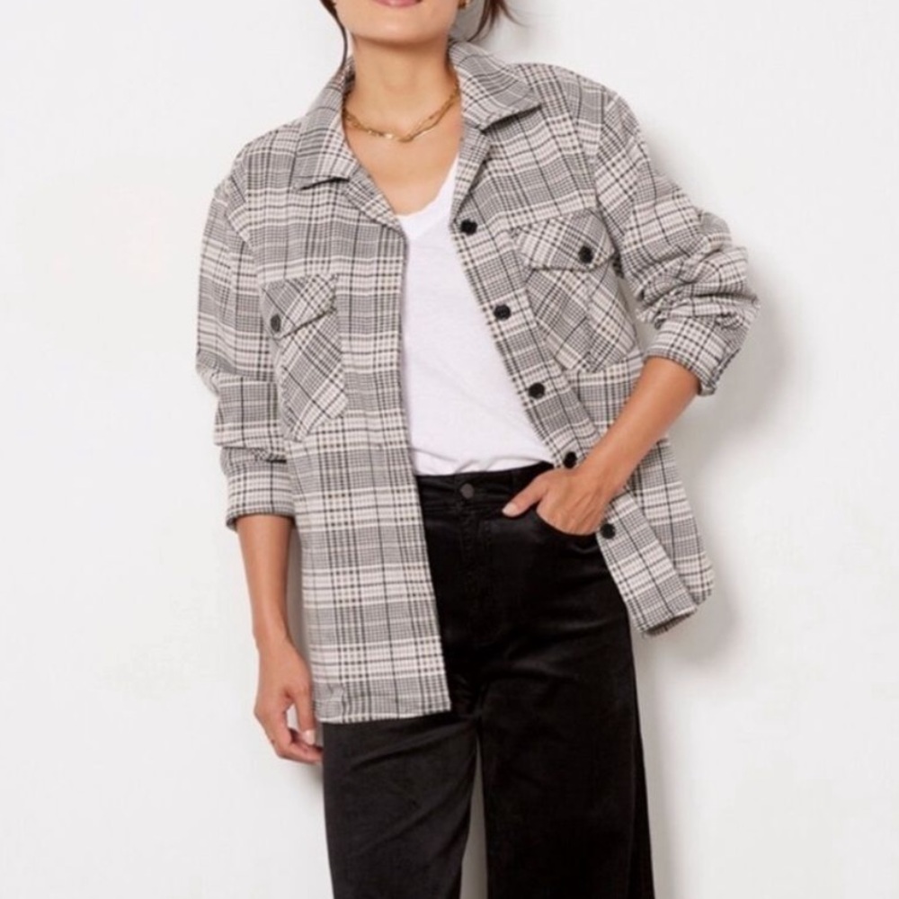 Sanctuary Kira Plaid Jacket - size XS